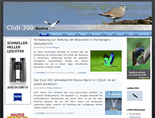 Tablet Screenshot of club300.at